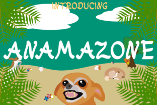 Anamazone Typeface Review: Whimsical Decorative Fonts for Crafters