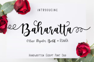 Baharatta: The Delicate Handwritten Font for Bold Brand Identity