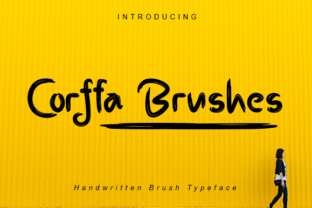 Corffa Brushes: A Modern Script Handwritten Font for Digital Branding