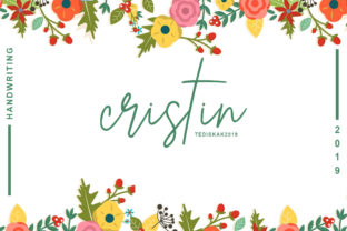 Cristin: A Spring-Inspired Script Handwritten Font for Standout Branding