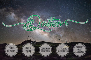 Datten: The Modern Handwritten Font for Digital Branding