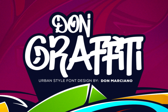 Don Graffiti Typeface for Urban Brand Identity Projects