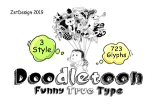 Doodletoon: A Whimsical Comic Sans Serif for Brand Identity