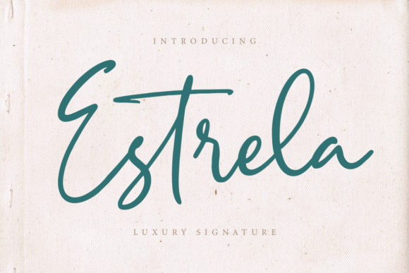 Estrela: The Script Handwritten Font for Scroll-Stopping Visuals