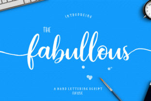 Fabullous Script Typeface Review for Editorial Design