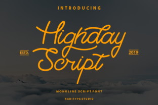 Highday Script: The Handwritten Typeface for Authentic Web Design