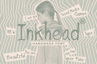 Inkhead: A Fun Handwritten Font with an Organic Feel for Branding