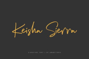 Keisha Sierra: The Handwritten Font for Authentic Brand Storytelling
