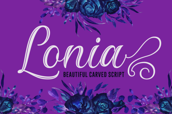 Lonia Script Handwritten Font for Editorial Design