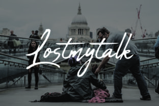 Lostmytalk: The Handwritten Font for Authentic Digital Branding