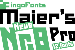 Maier s Neue Nr. 8: The Geometric Typeface for Modern Brand Identity
