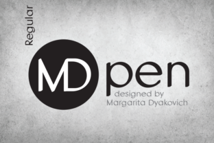 MDpen: The Handwritten Sans Serif Font for Bold Digital Campaigns