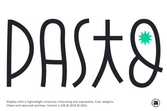 Pasto: A Kooky Handwritten Font for Standout Craft Branding