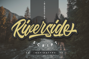 Riverside Handwritten Font for Modern Crafts