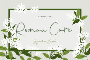 Roman Care: The Script Handwritten Font for Editorial Design