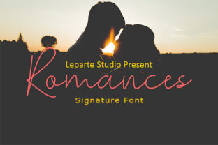 Romances: A Fun and Bold Handwritten Font for Standout Editorial Design