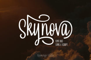 Skynova Duo: The Playful Script Handwritten Font for Standout Branding