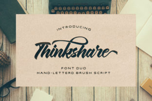 Thinkshare: A Simply Beautiful Handwritten Font for Creative Makers