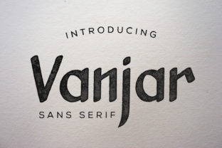 Vanjar Font Review for Modern Branding and Labels