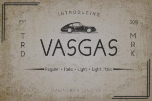Vasgas: The Elegant Sans Serif Typeface for Polished Brand Identity