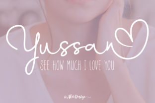 Yussan Script Typeface Review for Editorial Design
